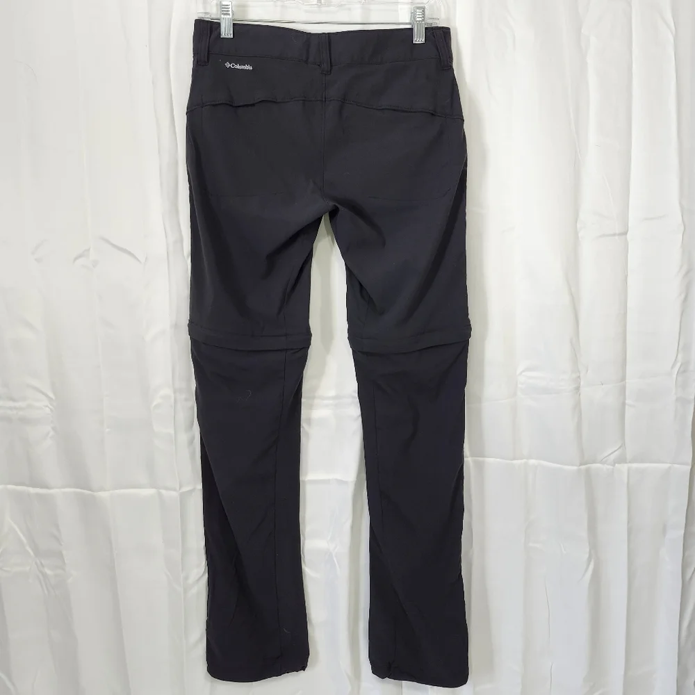Columbia Size 4 Omnishield Black Convertible Pants - Picture 2 of 9